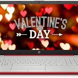 HP 2022 Newest Pavilion 15.6" HD Laptop, Intel Quad-core Pentium Processor, 16GB RAM, 1TB SSD, 11 Hr Battry Life, Intel UHD Graphics, HD Webcam, Bluetooth, HDMI, USB Type-C, Scarlet Red, Win 11