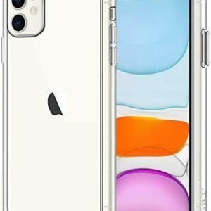 JETech Case for iPhone 11 6.1-Inch, Non-Yellowing Shockproof Phone Bumper Cover, Anti-Scratch Clear Back (Clear)