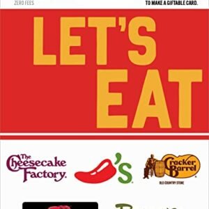 Let's Eat Gift Cards