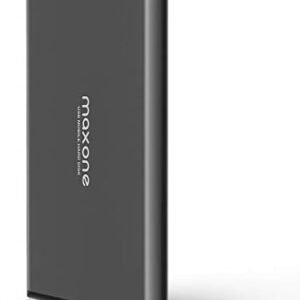 Maxone 500GB Ultra Slim Portable External Hard Drive HDD USB 3.0 for PC, Mac, Laptop, PS4, Xbox one - Charcoal Grey