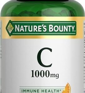 Nature's Bounty Vitamin C 1000mg, Immune Support Supplement, Powerful Antioxidant, 1 Pack, 100 Caplets