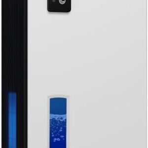 NineSky Dehumidifier for Home, 85 OZ Water Tank, (800 sq.ft) Dehumidifiers for Bathroom Bedroom with Auto Shut Off,7 Colors LED Light(White)