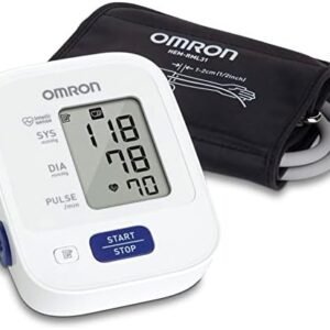 OMRON Bronze Blood Pressure Monitor, Upper Arm Cuff, Digital Blood Pressure Machine, Stores Up To 14 Readings