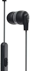Skullcandy Ink'd+ In-Ear Wired Earbuds, Microphone, Works with Bluetooth Devices and Computers - Black