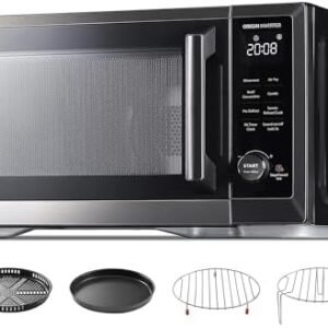 TOSHIBA Countertop Microwave Oven Air Fryer Combo, Inverter, Convection, Broil, Speedy Combi, Even Defrost, Humidity Sensor, Mute Function, 27 Auto Menu&47 Recipes, 1.0 cu.ft/30QT, 1000W