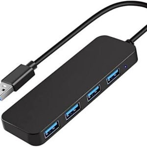 USB 3.0 Hub, VIENON 4-Port USB Hub USB Splitter USB Expander for Laptop, Xbox, Flash Drive, HDD, Console, Printer, Camera,Keyborad, Mouse