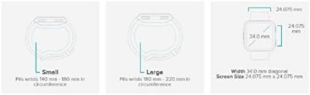 Fitbit Versa Smart Watch, Peach/Rose Gold Aluminium, One Size (S & L Bands Included), Heart Rate Monitor - Image 5