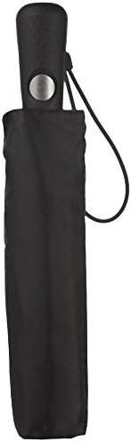 Totes Blue Line Golf Size Auto Open/Close Umbrella, Water Repellent Canopy, Black - Image 5