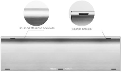 Arteck 2.4G Wireless Keyboard Stainless Steel Ultra Slim Full Size Keyboard with Numeric Keypad for Computer/Desktop/PC/Laptop/Surface/Smart TV and Windows 10/8/ 7 Built in Rechargeable Battery - Image 2