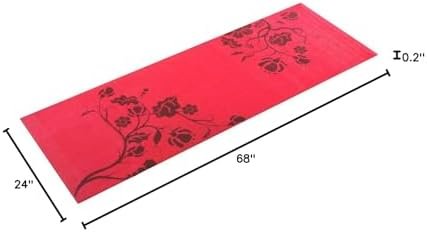 Tone Fitness Yoga Mat with Floral Pattern - Image 5