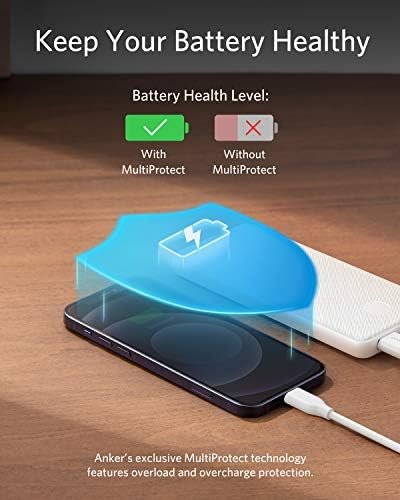 Anker Portable Charger, Power Bank, 10,000 mAh Battery Pack with PowerIQ Charging Technology and USB-C (Input Only) for iPhone 15/15 Plus/15 Pro/15 Pro Max, iPhone 14/13 Series, Samsung Galaxy - Image 4
