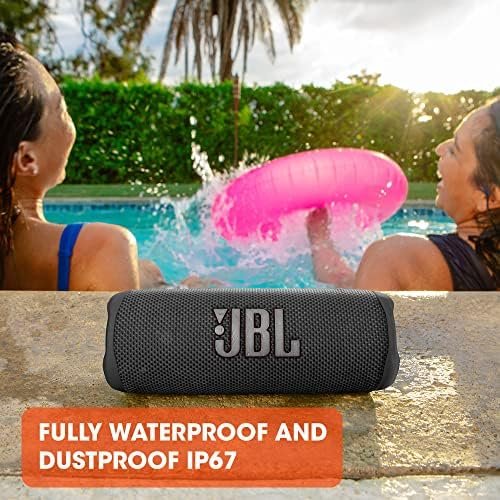JBL Flip 6 - Portable Bluetooth Speaker, powerful sound and deep bass, IPX7 waterproof, 12 hours of playtime, JBL PartyBoost for multiple speaker pairing for home, outdoor and travel (Blue) - Image 6