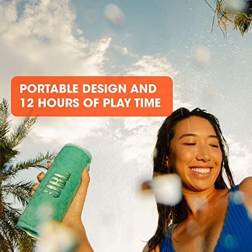 JBL Flip 6 - Portable Bluetooth Speaker, powerful sound and deep bass, IPX7 waterproof, 12 hours of playtime, JBL PartyBoost for multiple speaker pairing for home, outdoor and travel (Blue) - Image 5