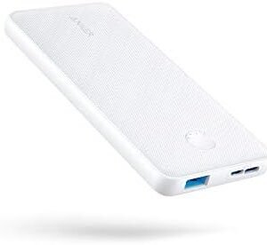 Anker Portable Charger, Power Bank, 10,000 mAh Battery Pack with PowerIQ Charging Technology and USB-C (Input Only) for iPhone 15/15 Plus/15 Pro/15 Pro Max, iPhone 14/13 Series, Samsung Galaxy