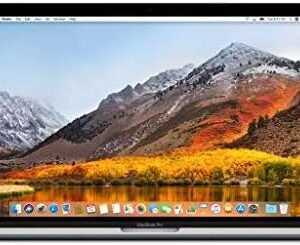 Apple 15.4in MacBook Pro Laptop (Retina, Touch Bar, 2.2GHz 6-Core Intel Core i7, 16GB RAM, 256GB SSD Storage) Space Gray (MR932LL/A) (2018 Model) (Renewed)