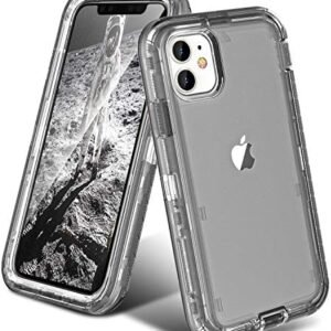 ORIbox Case Compatible with iPhone 11 , Heavy Duty Shockproof Anti-Fall Clear