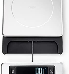 OXO Good Grips 11-Pound Stainless Steel Food Scale with Pull-Out Display
