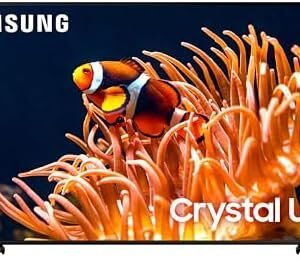 SAMSUNG 55-Inch Class 4K Crystal UHD DU8000 Series HDR Smart TV w/Object Tracking Sound Lite, Motion Xcelerator, Ultra Slim Design, Gaming Hub, Alexa Built-in (UN55DU8000, 2024 Model)