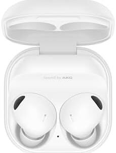 SAMSUNG Galaxy Buds 2 Pro True Wireless Bluetooth Earbuds, Noise Cancelling, Hi-Fi Sound, 360 Audio, Comfort Fit In Ear, HD Voice, IPX7 Water Resistant, White [US Version, 1Yr Manufacturer Warranty]