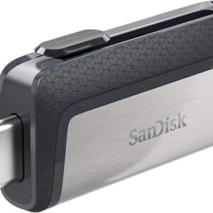 SanDisk 128GB Ultra Dual Drive USB Type-C - USB-C, USB 3.1 - SDDDC2-128G-G46, Gray