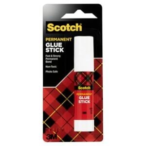 Scotch Glue Stick, .53 oz, Acid Free and Non-Toxic (6015)